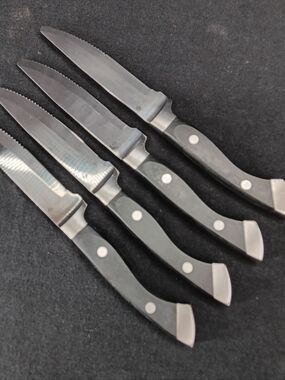 4pc LIBBY Steakhouse Steak Knives HEAVY RESTAURANT QUALITY Steak Knives